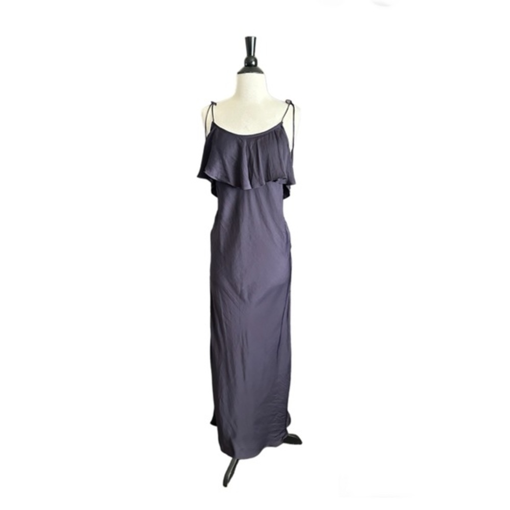 Free People Hadley Satin Maxi‎ Slip Dress Small